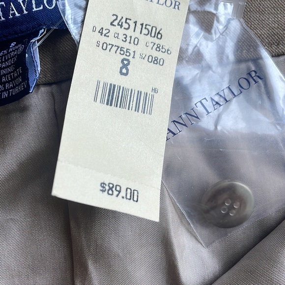 Ann Taylor Tan(brown) skirt NWT - Picture 3 of 7